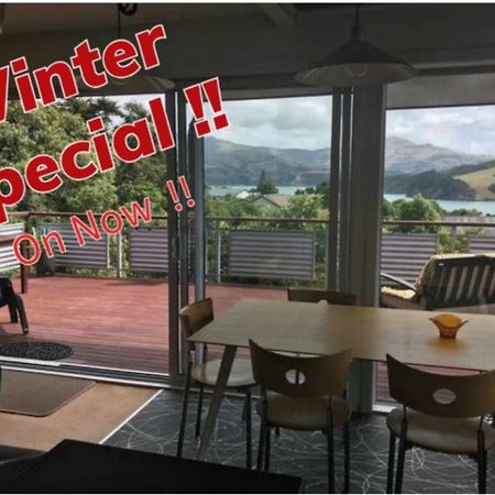 Akaroa Sunshine Views And Spa Pool !!! Eksteriør bilde